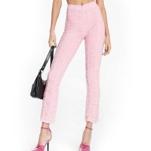 I AM GIA Ophelia Pink Ruched Pants